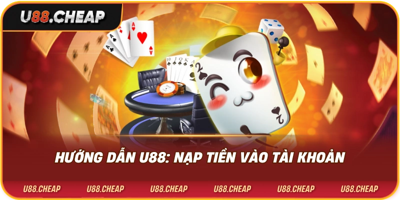 Hướng dẫn u88: nạp tiền vào tài khoản